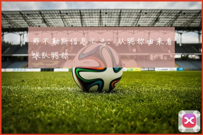 那不勒斯信息汇总：从昵称由来看球队昵称